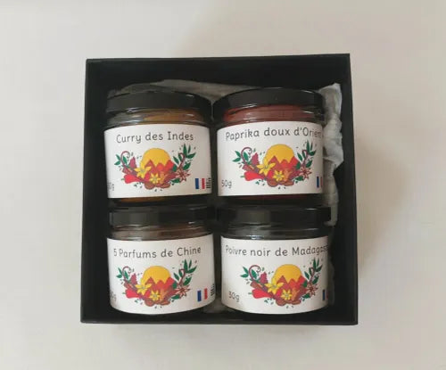 Coffret Decouverte 4 Epices